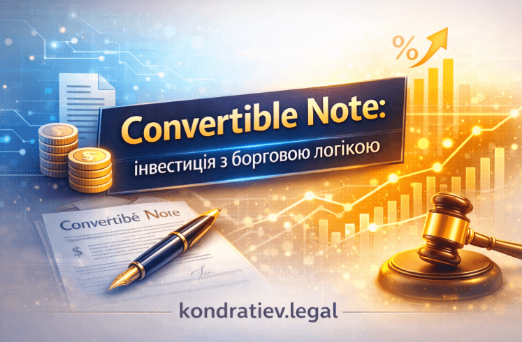 Що таке Convertible Note?