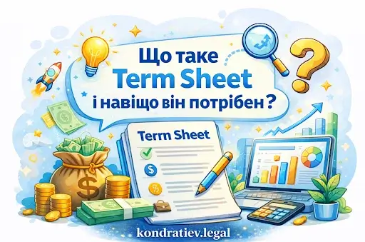 Приклад Term Sheet для IT-стартапу: структура, поради та шаблон